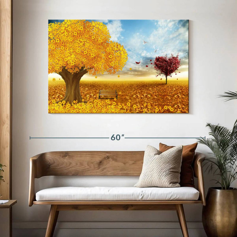 Kelan Money Tree, 32" H x 48" W