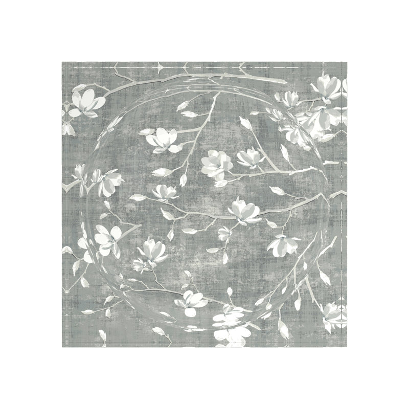 Bloom Acrylic Decorative Tray, 6"W x 6"D x 2"H