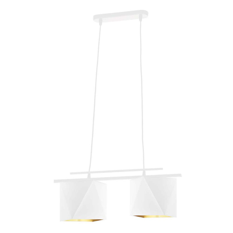 Wayzata 2 - Light Kitchen Island Pendant, White