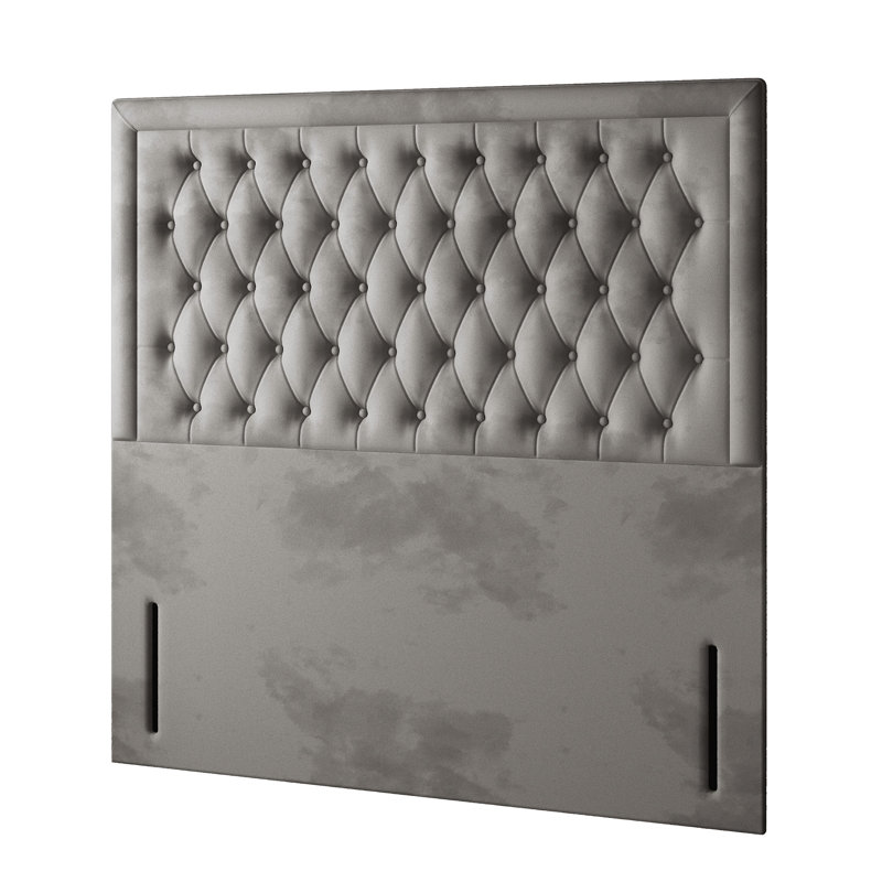 Scarborough Upholstered Headboard, Double (4'6), Gray