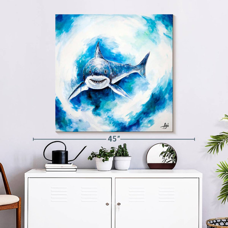 Brampt Signal Shark, 33" H x 33" W