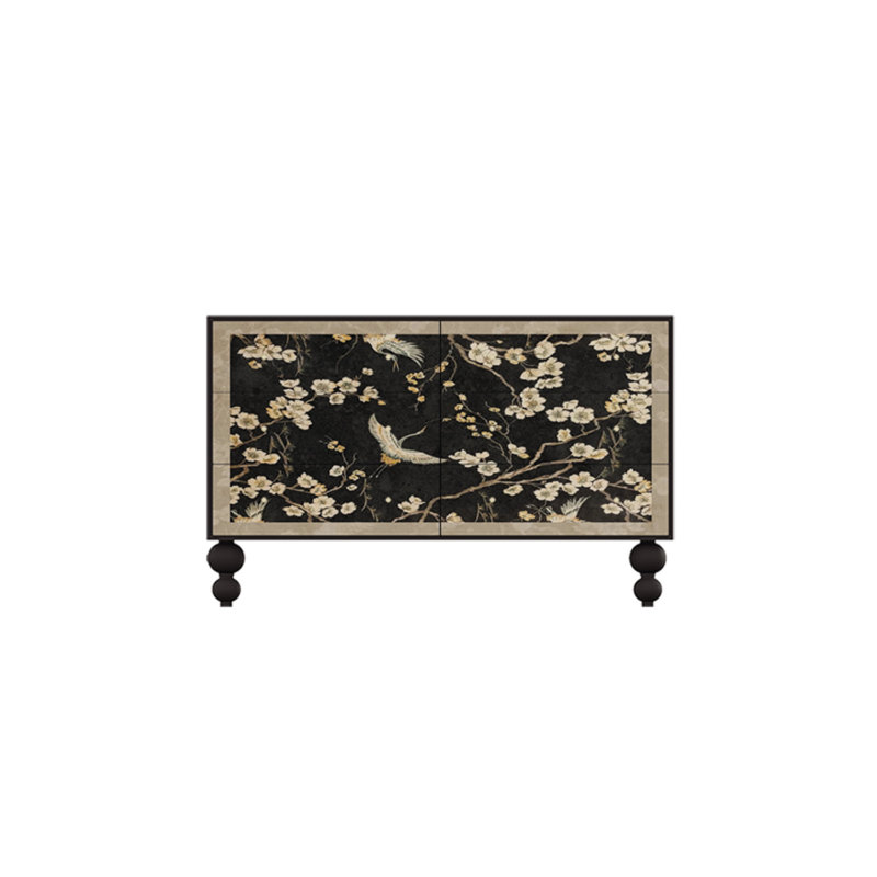 Modern Six-Drawer Sideboard Accent Chest