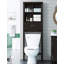 Rangement au-dessus de la toilette l 23,6 po x H 64,96 po x P 7,79 po Manistique-49274983