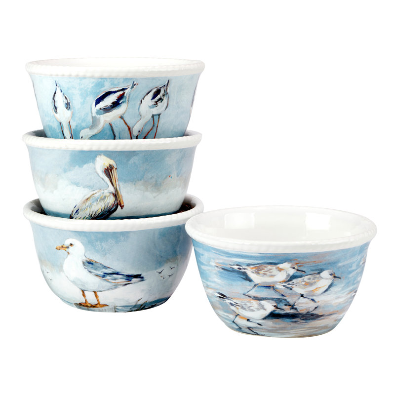 Certified International Shorebirds 16Pc Dinnerware Set