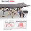 Grand lit pliant 33 "avec sac de transport pour l'intérieur et l'extérieur, gris-73483055