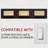 Aianna 3 - Light Dimmable LED Vanity Light