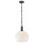 Luminaire suspendu dôme moyen avec verre opale-2078969047