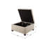 Banc de rangement rembourré en polyester Chingiz-138361970