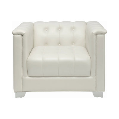 Abner Faux Leather Armchair