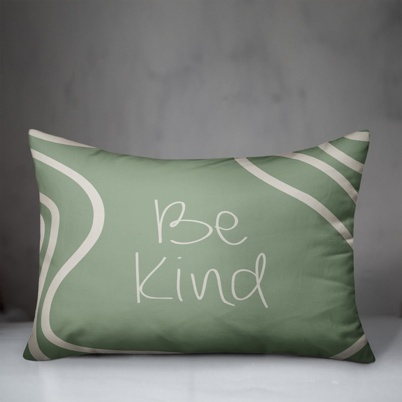  Housse et insert de coussin rectangulaire Sage Lines
