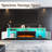 Delphi Floating Fireplace Tv Stand, Led Light & 3 Extra Storage Shelves-1610924289-1610924288