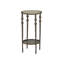 Spalzato Glass Pedestal End Table-1530511664