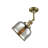 Handley Glass Semi Flush Mount-33048915-33048921-33048924