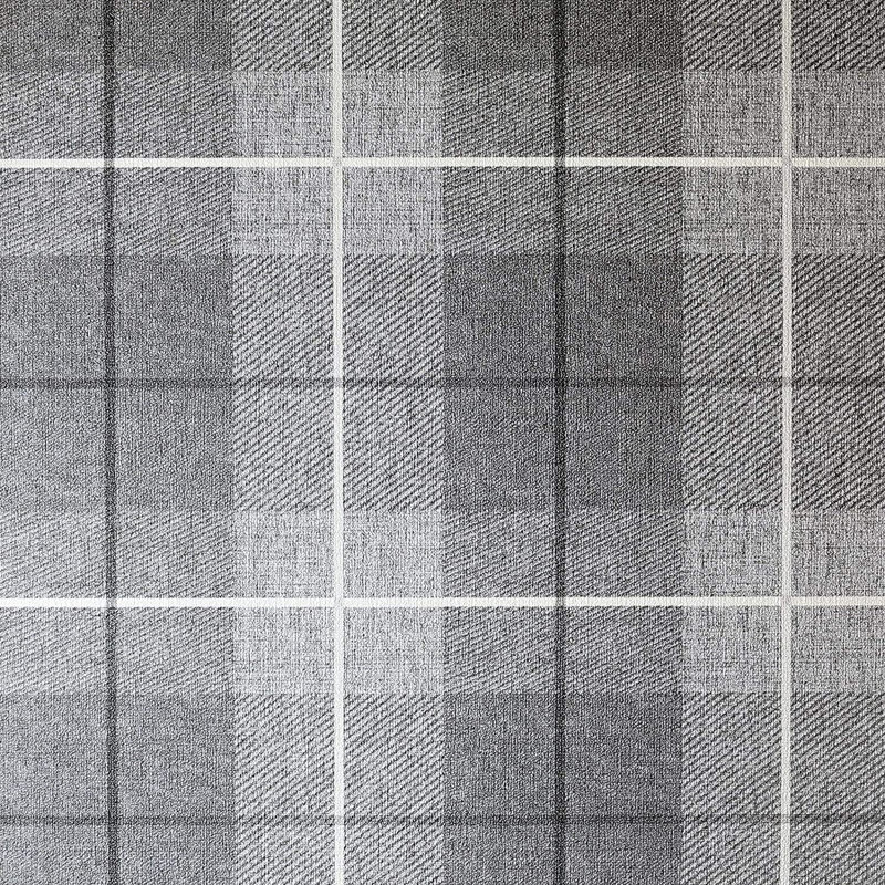Twombly 10.05m x 53cm Textured Matte Wallpaper Roll, Charcoal
