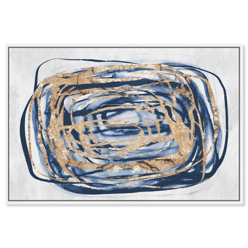 Torbellino - Impression sur toile, H 15 po x l 10 po, Toile avec cadre blanc