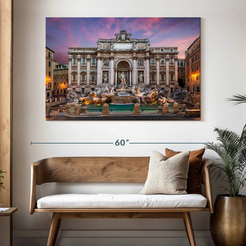 Ravi The Trevi Fountain, 34" H x 51" W
