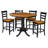 Counter Height Extendable Solid Wood Dining Set-70495535-67339888
