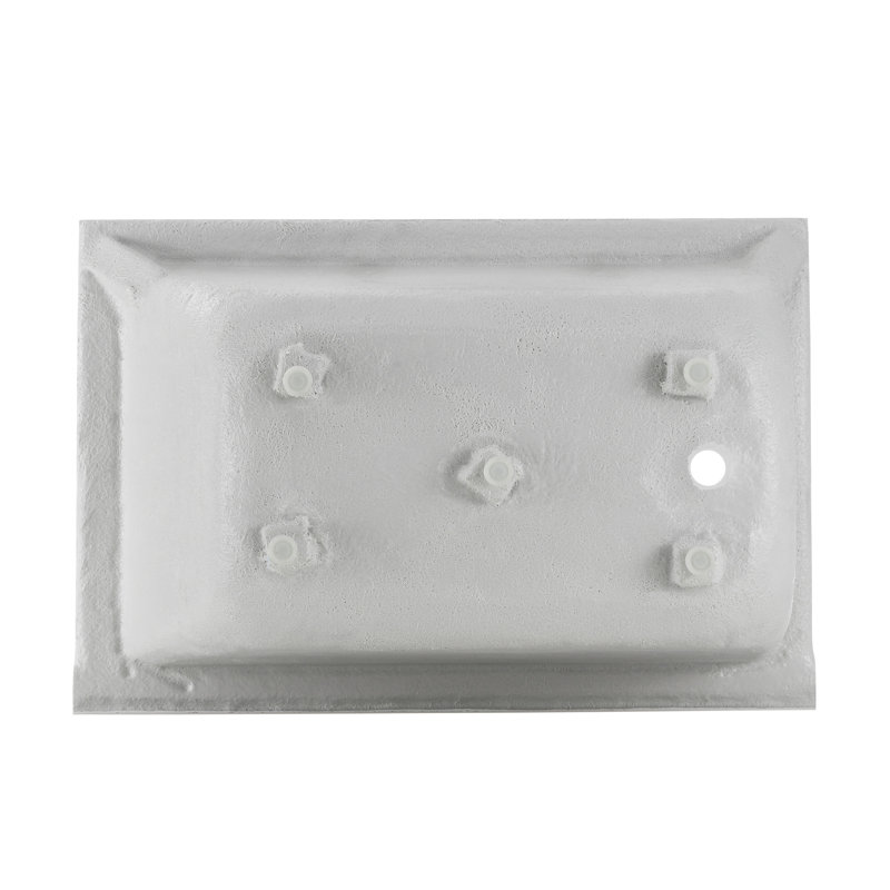 Voltaire 48" x 32" Alcove Bathtub, Right, Bisque