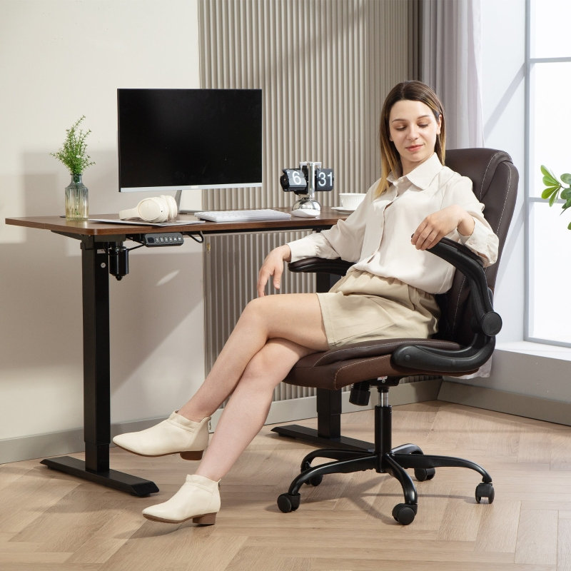 Brayden Studio Office Chair, Brown, Brown