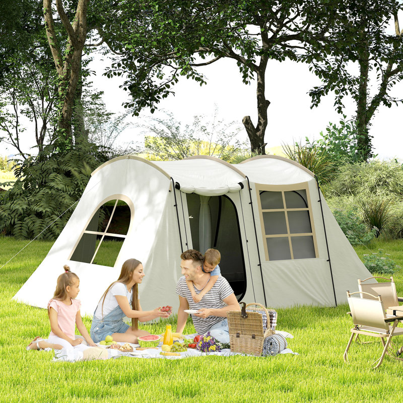 4 Person Tent, Khaki