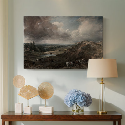 John Constable "Branch Hill Pond, Hampstead Heath" - Museum Quality Gallery Wrapped Canvas Wall Art