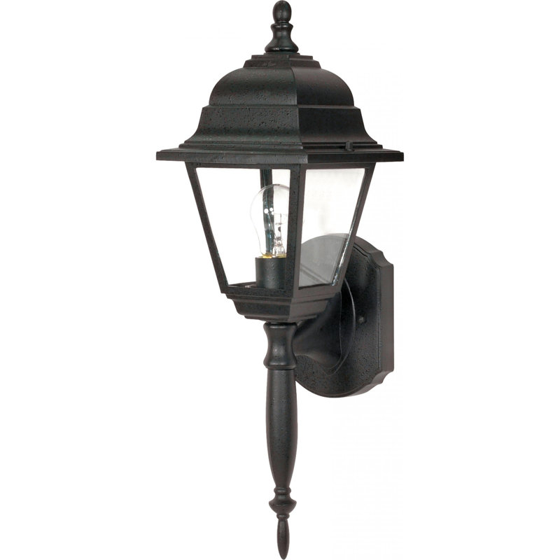 Monmouth Wall Light, Textured Black