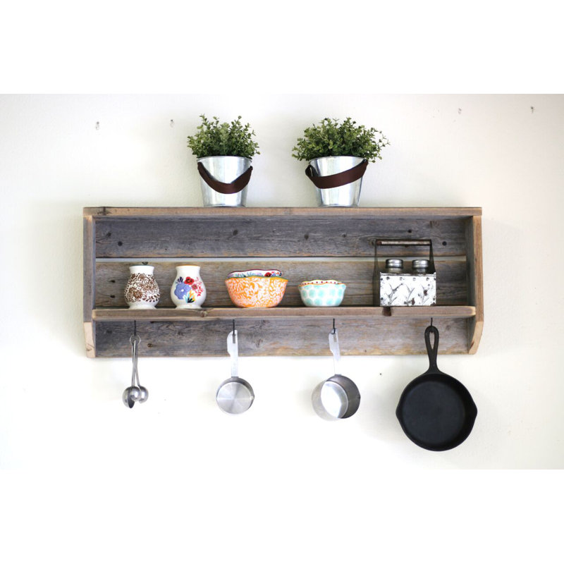 Wiscasset Accent Shelf, Natural