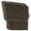 Fauteuil d'appoint rembourré en tissu Greer Boucle-106273845