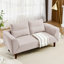 Canapé-lit futon convertible, causeuse confortable avec accoudoirs réglables-111377387