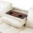 3-Piece L-Shaped Sofa Set with Flip-Up Table & Storage Ottoman, Available in Fabric or Faux Leather-1596569178