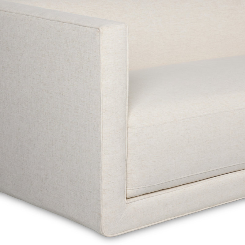 Phillip Sectional, Nomad Snow Crypton Performance Chenille, Left Hand Facing