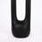 Abstract O Shaped Matte Black Metal Base Table Lamp (Set Of 2)