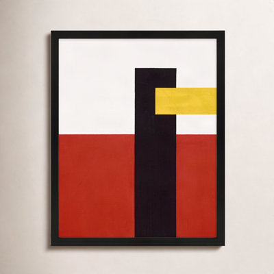 Composition With Yellow 4 by Robert Kamnatnik