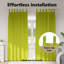 Curtains With Curtains 2 Pcs Polyester-984543576-984543572