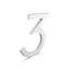 10 in. Flat Floating Mount House Number-2000483811-1999378276