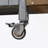Foldable Outdoor Kitchen Island With Lockable Wheels, Storage, And Towel Rack For Patio Cooking, Espresso+Grey-2014623352