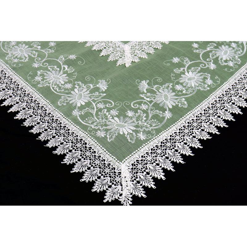 Mccusker Floral Square Table Topper