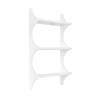Scarlotte Wooden Tiered Wall Shelf