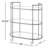 Rosario Metal Bar Cart-772652758