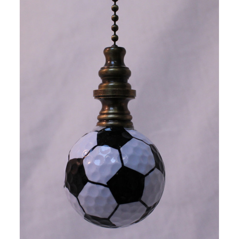 Soccer Ball Ceiling Fan Pull Chain
