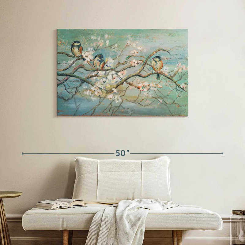 Brampt Spring Branch With Birds
