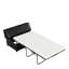 Lit simple avec repose-pieds pliant avec matelas
