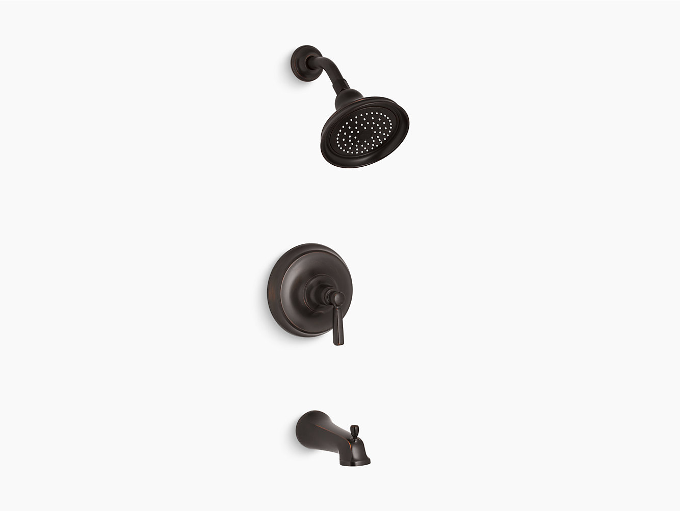 Bancroft Rite-Temp Bath and Shower Trim, Oil Rubbed Bronze