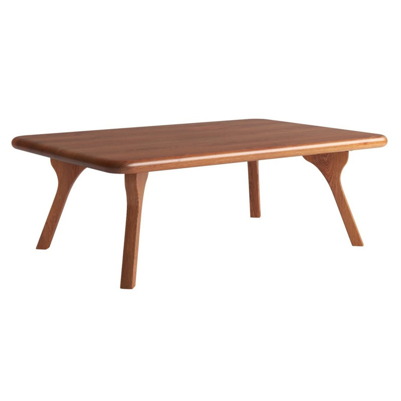 Modholic Jasper Coffee Table - Rectangle, Walnut