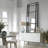 Zayshaun Metal Rectangle Wall Mirror