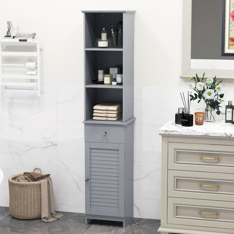 Bathroom Cabinet, Grey