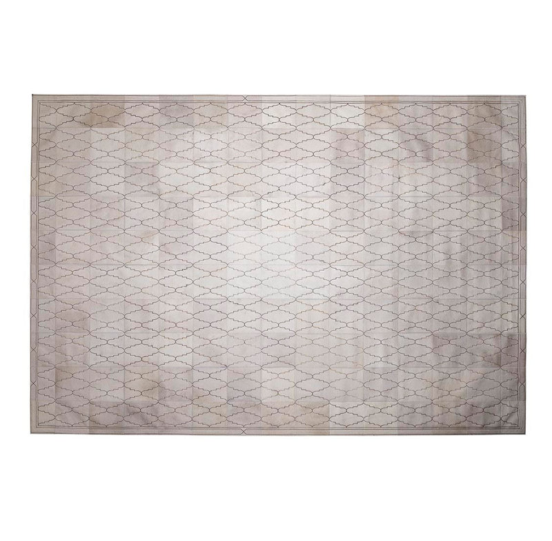 Exotico Cowhide Moroccan Area Rug