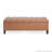 Upholstered Button Tufted Storage Bench