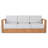 St Lucia Teakwood Patio Sofa