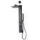 Dion Series 39 In. 2-Jetted Shower Tower With Heavy Rain Shower And Body Jets And Spray Wand